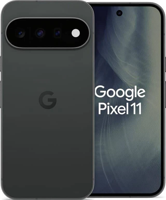 Google Pixel 11 256 GB/12 GB · Obsidian — produktfoto